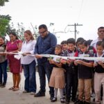 **Ixtacomitán refuerza la seguridad escolar con nueva infraestructura en la primaria «César Augusto Lara Ramos»**