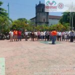En Chapultenango realizan 1er Simulacro Nacional para fortalecer la prevención